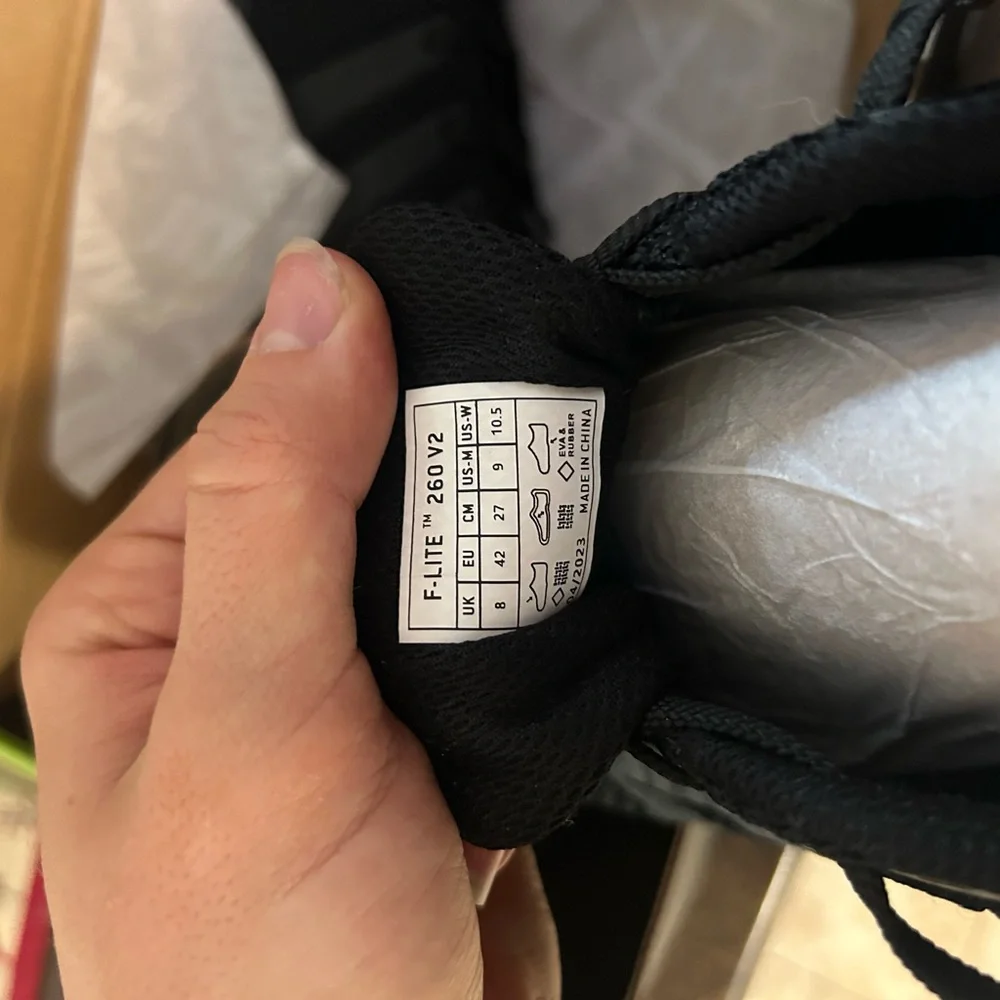 BRAND NEW Inov-8 F-Lite 260 V2 Black Trainers - Picture 3 of 6